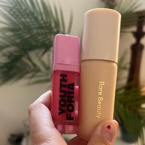Rare beauty tinted moisturizer youth foria